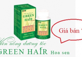 Mua Viên uống dưỡng tóc Green Hair Hoa Sen tại đâu? Giá bán