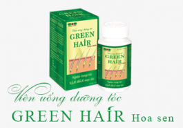 Hướng dẫn liều dùng của Viên uống dưỡng tóc  Green Hair Hoa Sen?