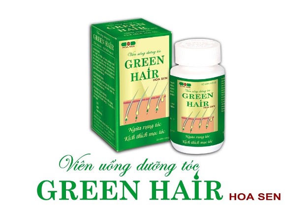 Green Hair khắc phục rụng tóc tại nhà