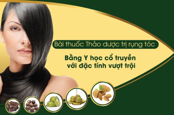 Green Hair - Bài thuốc thảo dược trị rụng tóc