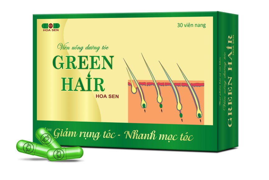 Green Hair Hoa Sen dạng vỉ