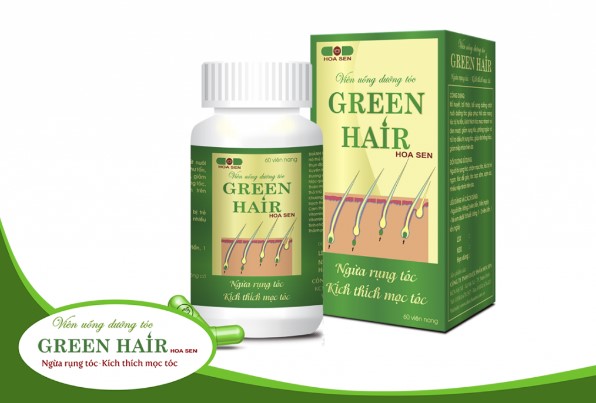 Green Hair là sản phẩm ngăn chặn rụng tóc tốt nhất