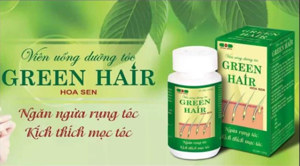 Green Hair giúp ngăn ngừa rụng tóc sau sinh