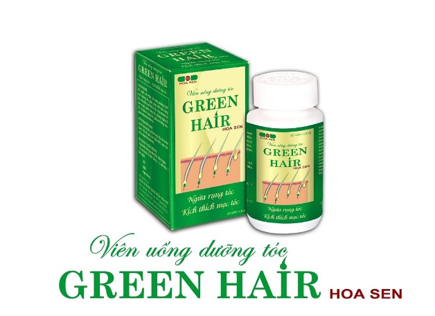Mọc tóc nhanh tại nhà với Green Hair Hoa Sen