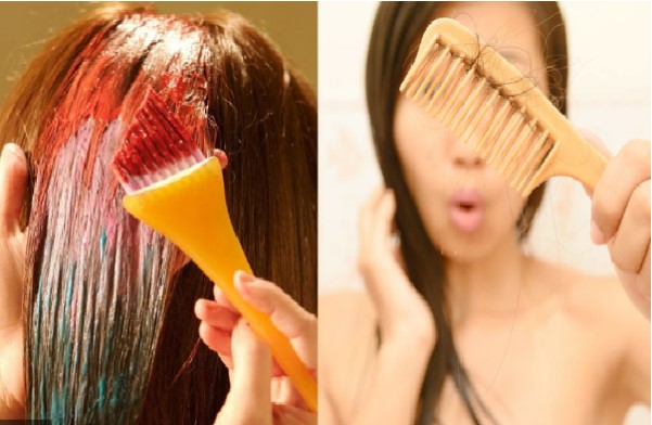 Rụng tóc do sử dụng nhiều thuốc nhuộm