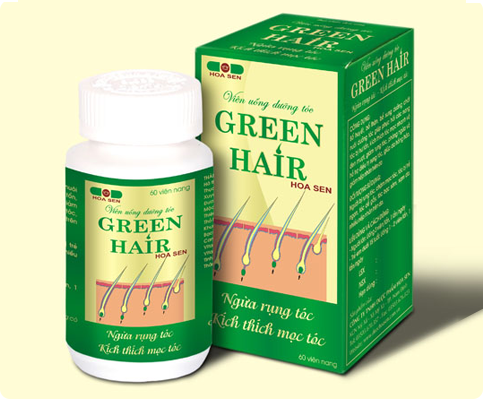 Viên uống Green Hair trị rụng tóc sau sinh