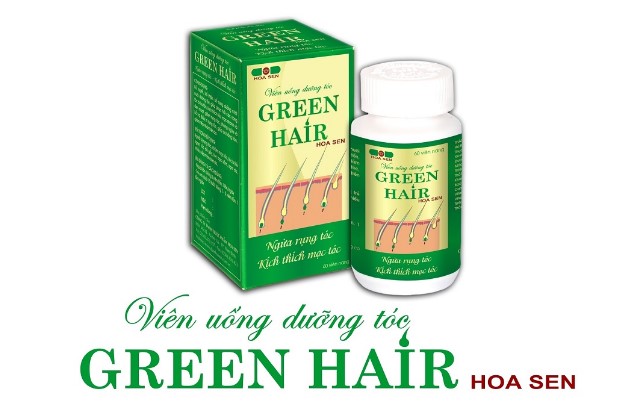 Trị hói đầu bằng Đông Y với Green Hair Hoa Sen