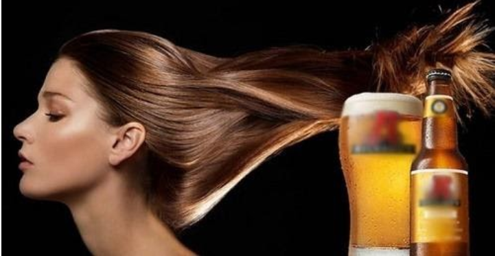 trị ngứa da đầu và rụng tóc bằng bia